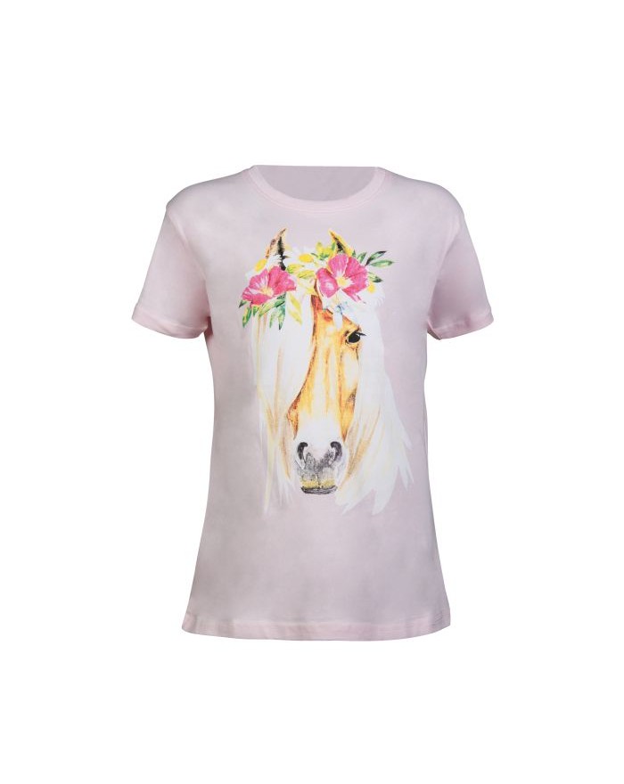 T-Shirt Flower Horse HKM